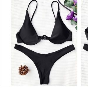 Push Up Plunge Bathing Suit